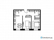 2-комнатная квартира, 60 м², 2/5 эт. Москва