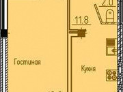 1-комнатная квартира, 49 м², 12/16 эт. Воронеж