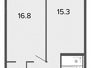 1-комнатная квартира, 44 м², 4/13 эт. Санкт-Петербург