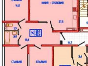3-комнатная квартира, 95 м², 13/17 эт. Ставрополь