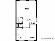 2-комнатная квартира, 56 м², 2/4 эт. Лесной Городок