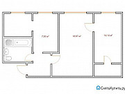 3-комнатная квартира, 55 м², 1/5 эт. Москва