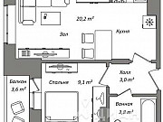 2-комнатная квартира, 37 м², 10/17 эт. Балашиха