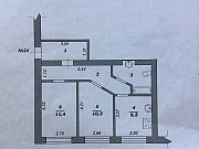2-комнатная квартира, 48 м², 1/2 эт. Строитель