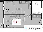 1-комнатная квартира, 33 м², 15/18 эт. Красноярск