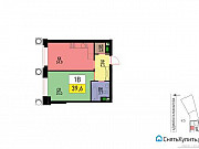 1-комнатная квартира, 39 м², 18/26 эт. Москва