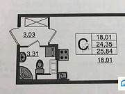 Студия, 26 м², 5/12 эт. Санкт-Петербург