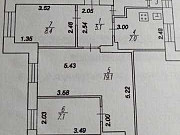 3-комнатная квартира, 52 м², 1/3 эт. Рязань