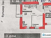 2-комнатная квартира, 66 м², 3/16 эт. Самара