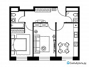 2-комнатная квартира, 59 м², 5/5 эт. Москва