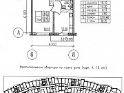 1-комнатная квартира, 38 м², 18/18 эт. Санкт-Петербург