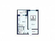 1-комнатная квартира, 38 м², 4/9 эт. Стерлитамак