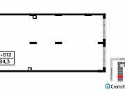 Продам помещение свободного назначения, 84.3 кв.м. Москва