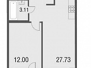 1-комнатная квартира, 45 м², 2/5 эт. Санкт-Петербург