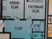 2-комнатная квартира, 60 м², 12/18 эт. Краснодар