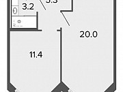 1-комнатная квартира, 39 м², 8/13 эт. Санкт-Петербург