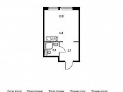 1-комнатная квартира, 25 м², 13/25 эт. Москва