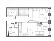 2-комнатная квартира, 53 м², 18/19 эт. Москва