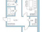 2-комнатная квартира, 65 м², 8/15 эт. Санкт-Петербург