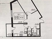 2-комнатная квартира, 48 м², 1/5 эт. Санкт-Петербург