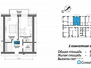 2-комнатная квартира, 52 м², 8/10 эт. Бердск