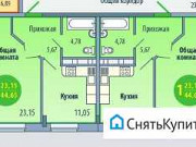 1-комнатная квартира, 45 м², 2/10 эт. Ижевск