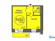 1-комнатная квартира, 31 м², 6/10 эт. Волжский