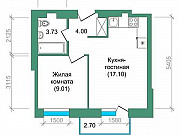 2-комнатная квартира, 34 м², 2/12 эт. Уфа