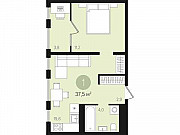 1-комнатная квартира, 37 м², 7/15 эт. Екатеринбург