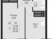 1-комнатная квартира, 29 м², 2/25 эт. Пермь