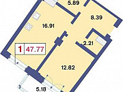 1-комнатная квартира, 51 м², 13/13 эт. Санкт-Петербург