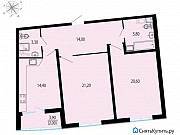 2-комнатная квартира, 81 м², 8/14 эт. Санкт-Петербург