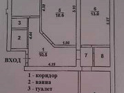 3-комнатная квартира, 79 м², 1/10 эт. Воронеж