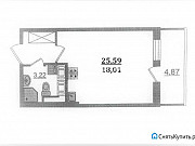 Студия, 25 м², 9/13 эт. Санкт-Петербург