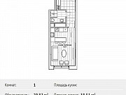 1-комнатная квартира, 29 м², 17/29 эт. Москва