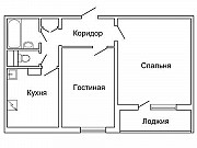 2-комнатная квартира, 53 м², 3/4 эт. Маслова Пристань