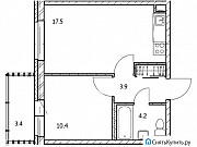 1-комнатная квартира, 39 м², 12/23 эт. Санкт-Петербург