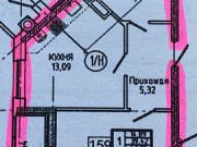 1-комнатная квартира, 43 м², 14/18 эт. Ставрополь