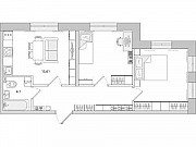 3-комнатная квартира, 56 м², 1/17 эт. Санкт-Петербург