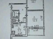 2-комнатная квартира, 53 м², 3/8 эт. Воронеж