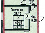 2-комнатная квартира, 71 м², 2/9 эт. Санкт-Петербург