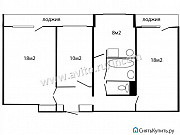 3-комнатная квартира, 71 м², 7/9 эт. Москва