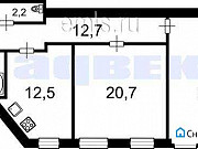 2-комнатная квартира, 76 м², 1/6 эт. Санкт-Петербург