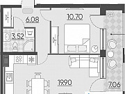 1-комнатная квартира, 47 м², 3/12 эт. Санкт-Петербург