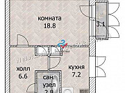 1-комнатная квартира, 37 м², 3/9 эт. Уфа