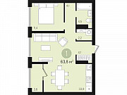 1-комнатная квартира, 62 м², 6/17 эт. Сургут