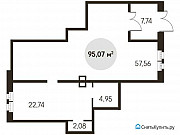 Продам помещение свободного назначения, 95.07 кв.м. Москва