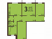 3-комнатная квартира, 93 м², 9/10 эт. Челябинск