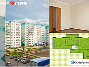 3-комнатная квартира, 77 м², 2/9 эт. Пермь