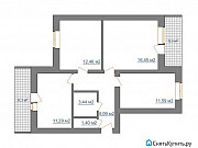 3-комнатная квартира, 64 м², 4/4 эт. Светлогорск